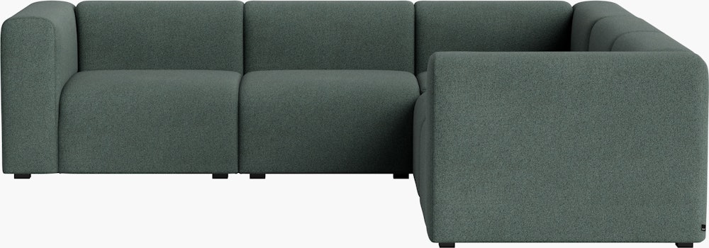 Mags Corner Sectional - Right, Pecora, Green
