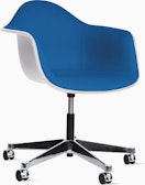 Eames Upholstered Molded Plastic Task Armchair