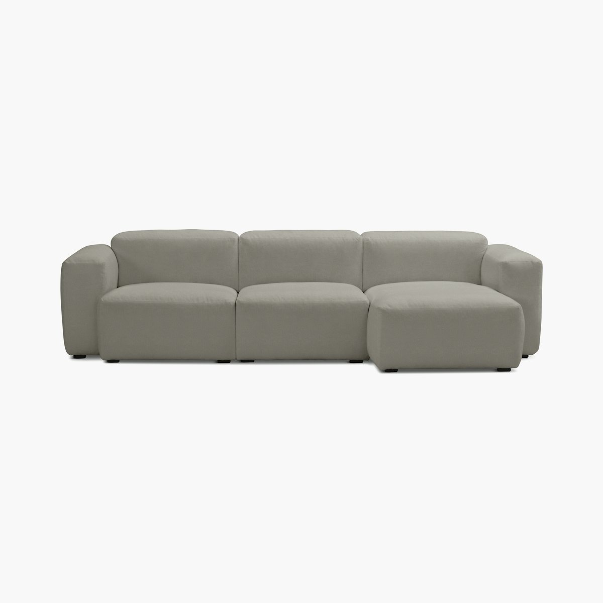 Mags Soft Low Narrow Chaise Sectional