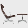 Eames Aluminum Lounge Chair 4 Star Base