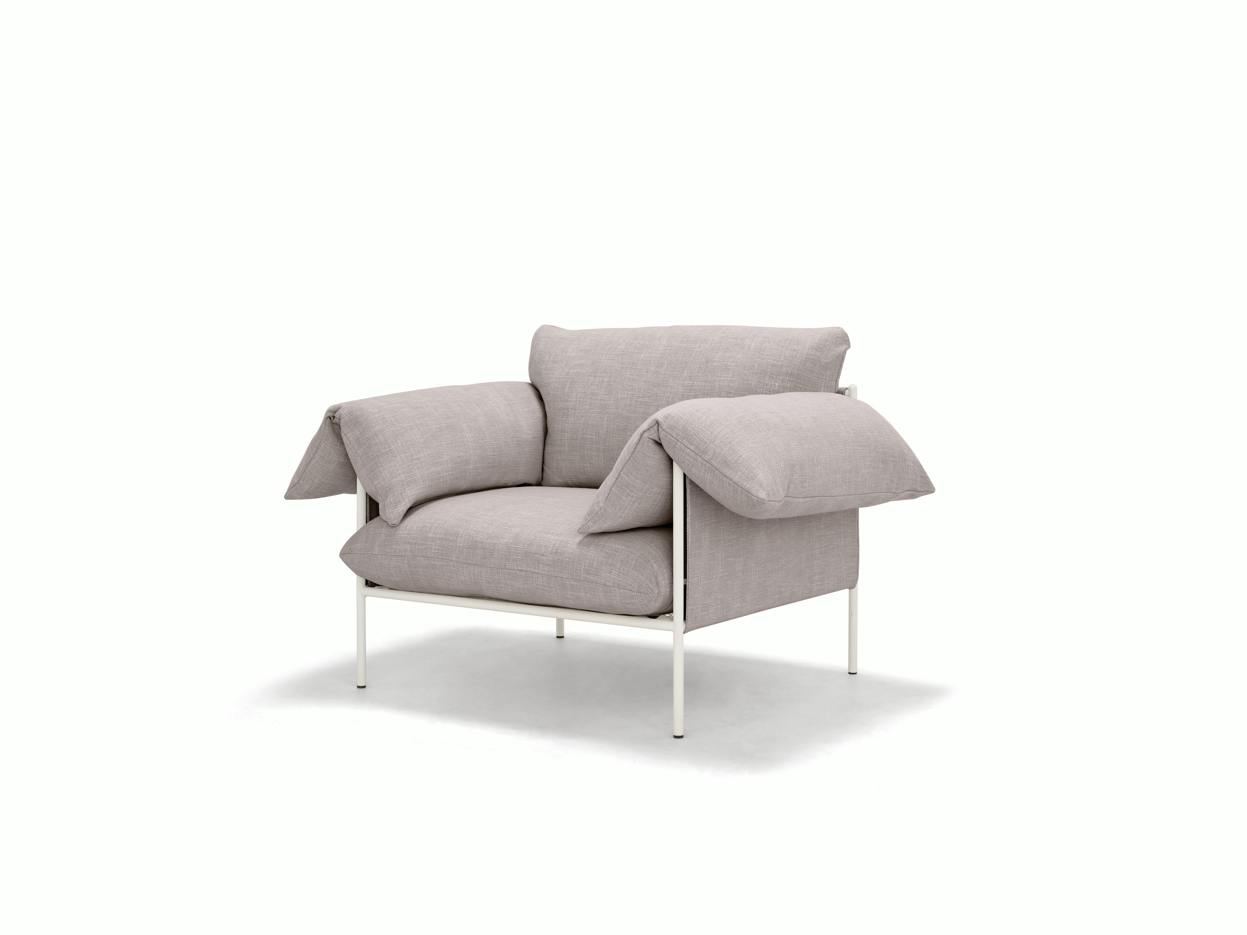 alva boucle armchair