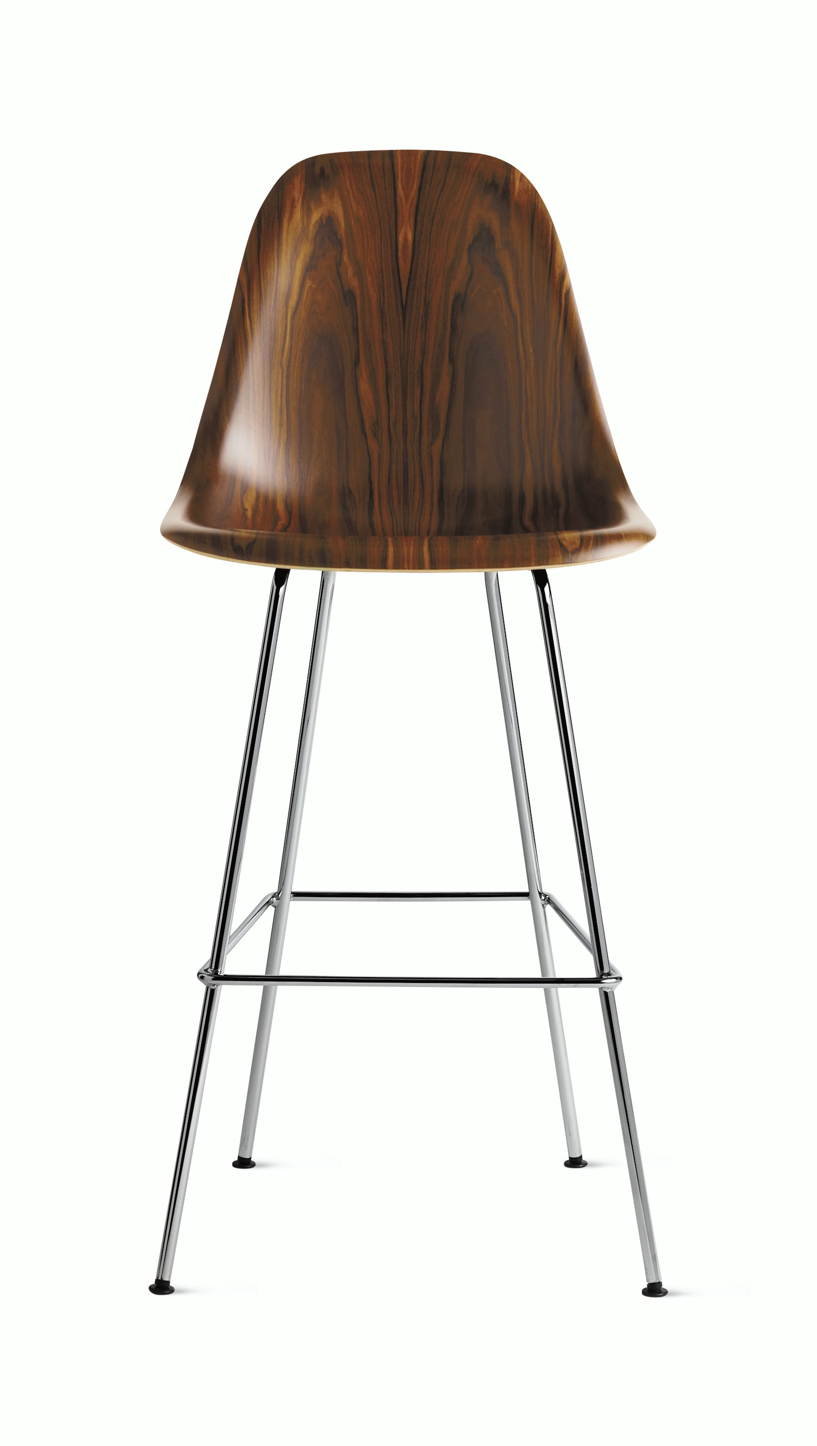 Eames Molded Wood Barstool (DWHBX)