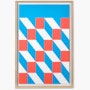 Nelson Pop Art Rectangles Poster Nelson Pop Art Rectangles Framed Poster