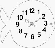 Nelson Fernando The Fish Wall Clock