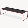 Laccio Table - Large,  Black,  Matte Black