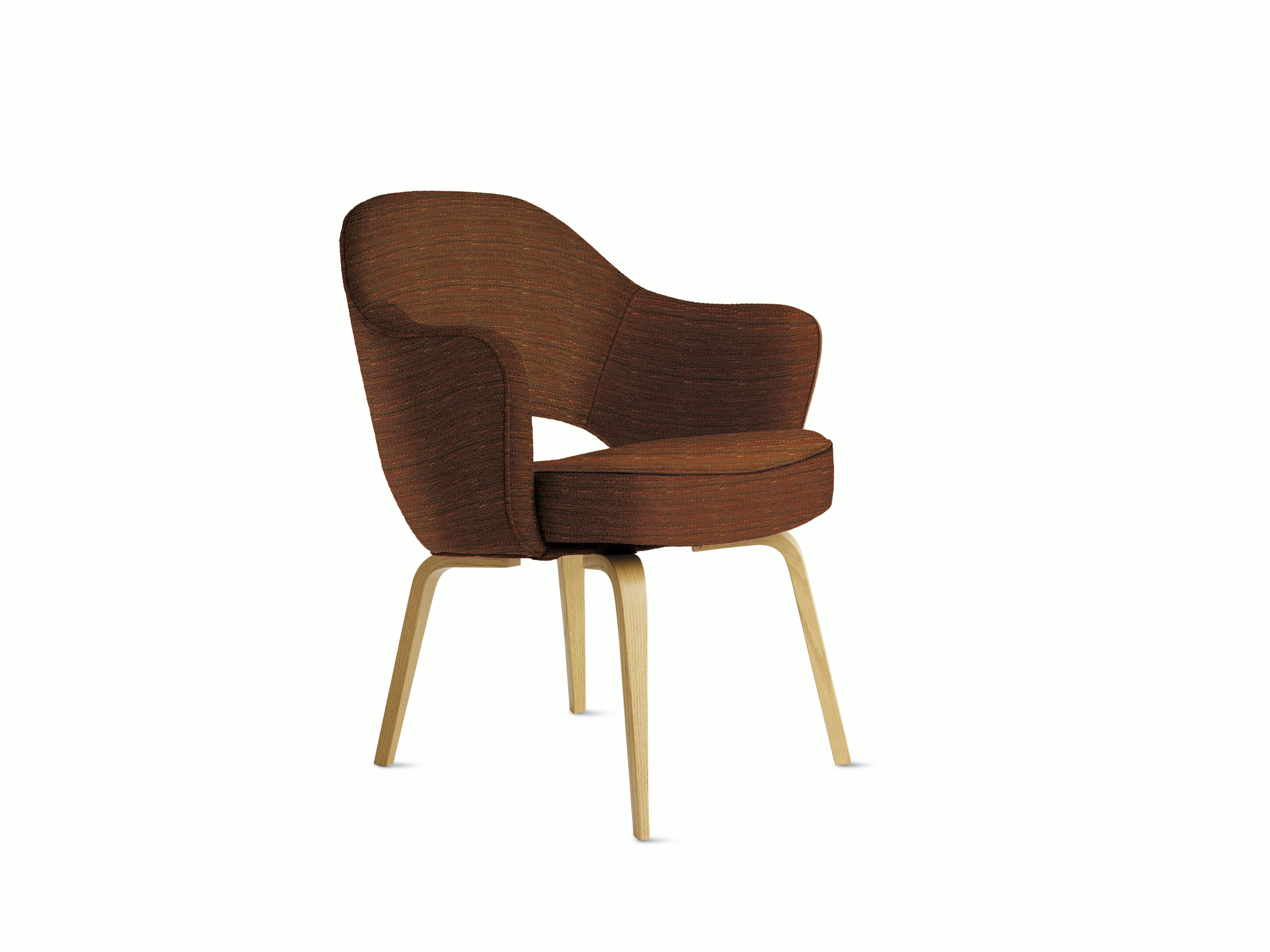 Saarinen Executive Armchair with Wood Legs