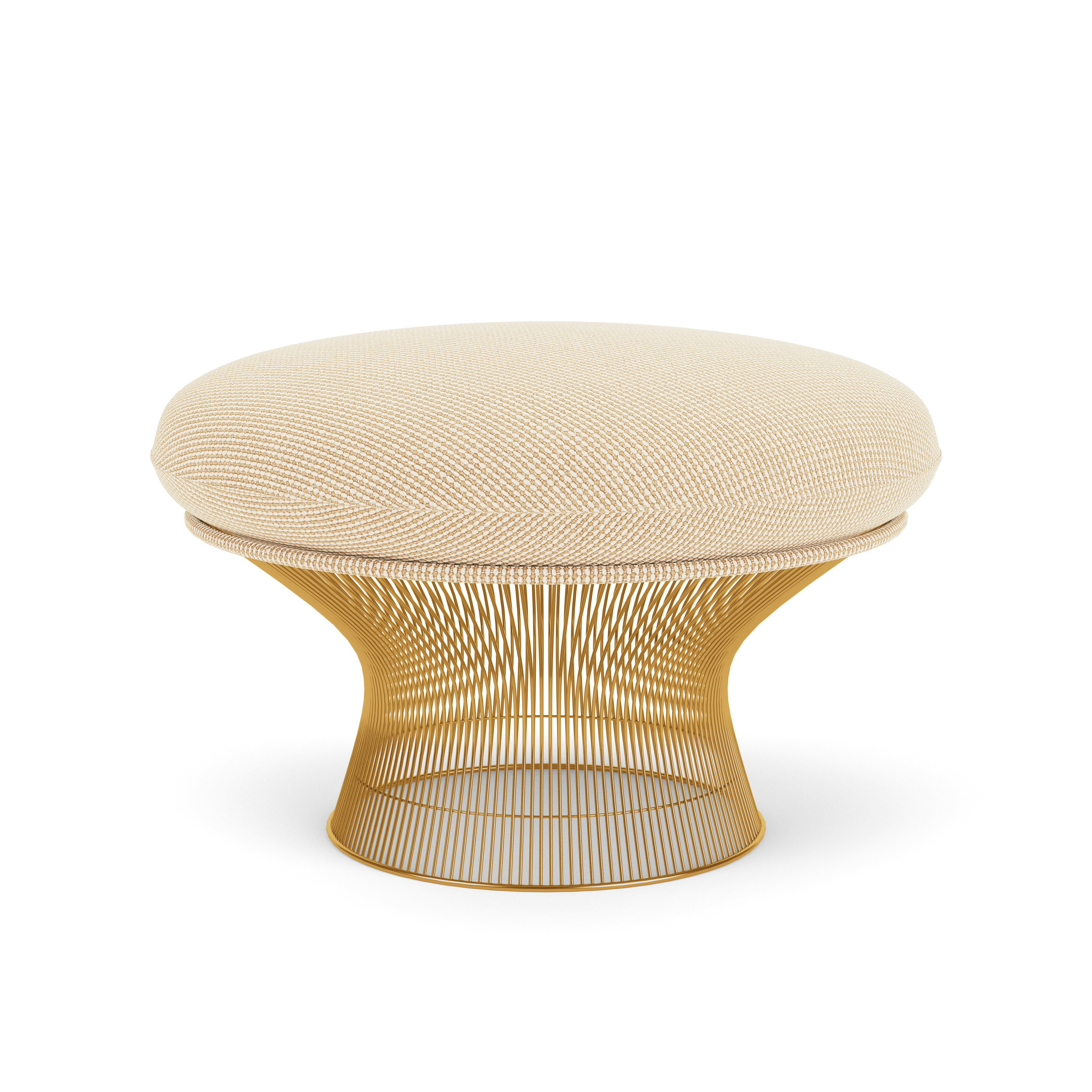 Platner Ottoman