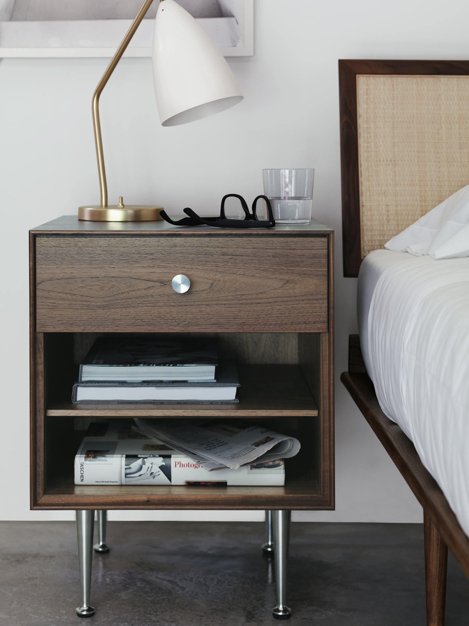 Nelson Thin Edge Bedside Table – Design Within Reach