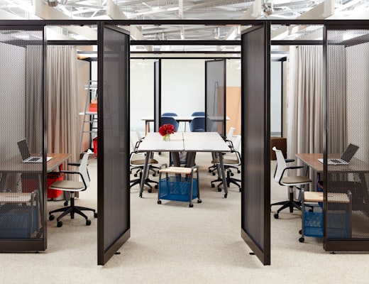Rockwell Unscripted experience-based planning workshop reconfigure hotelling group work focused work