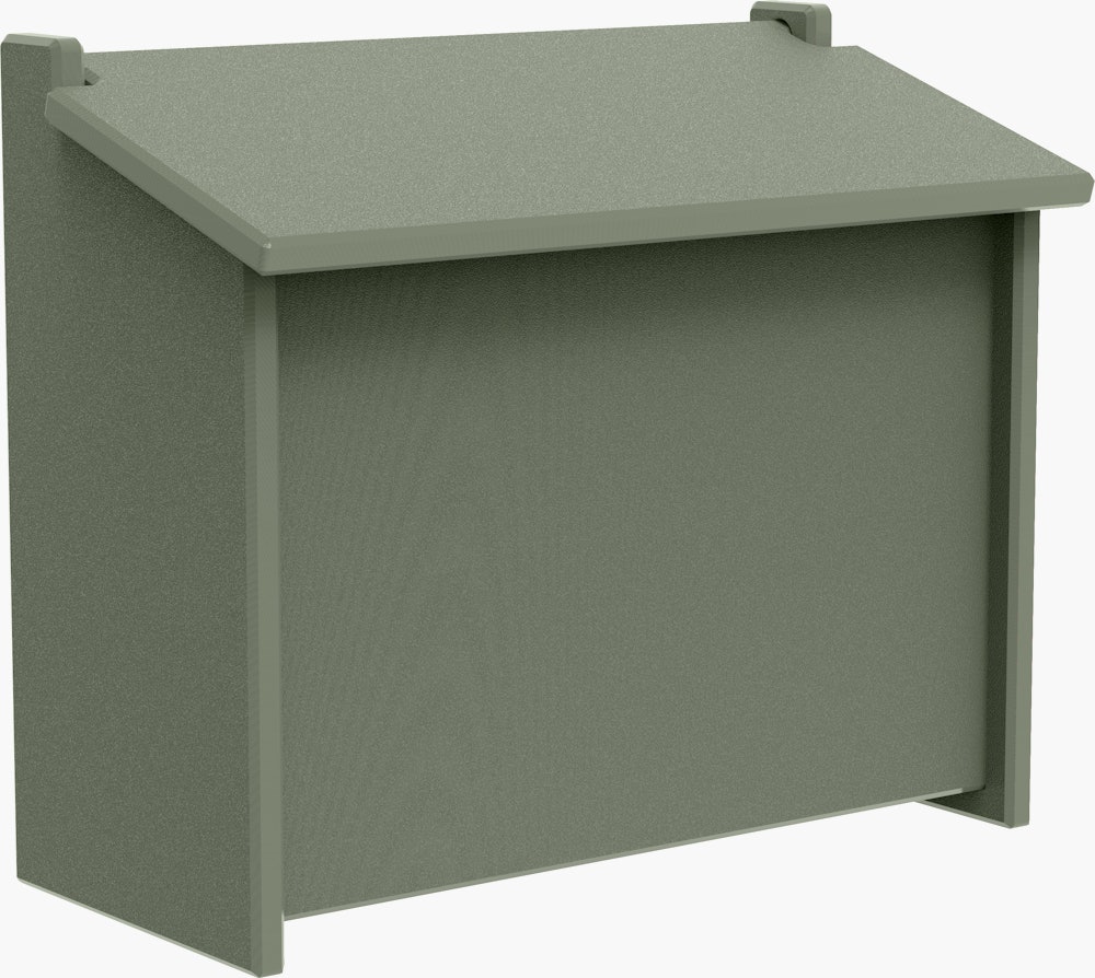 Loll Wall Mounted Mailbox - Sage