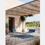 South Outdoor Lounge Bench with Arms