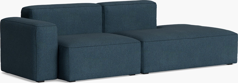 Mags SL One-Arm 2.5-Seat Sofa - Left, Pecora, Blue