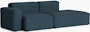 Mags SL One-Arm 2.5-Seat Sofa - Left, Pecora, Blue