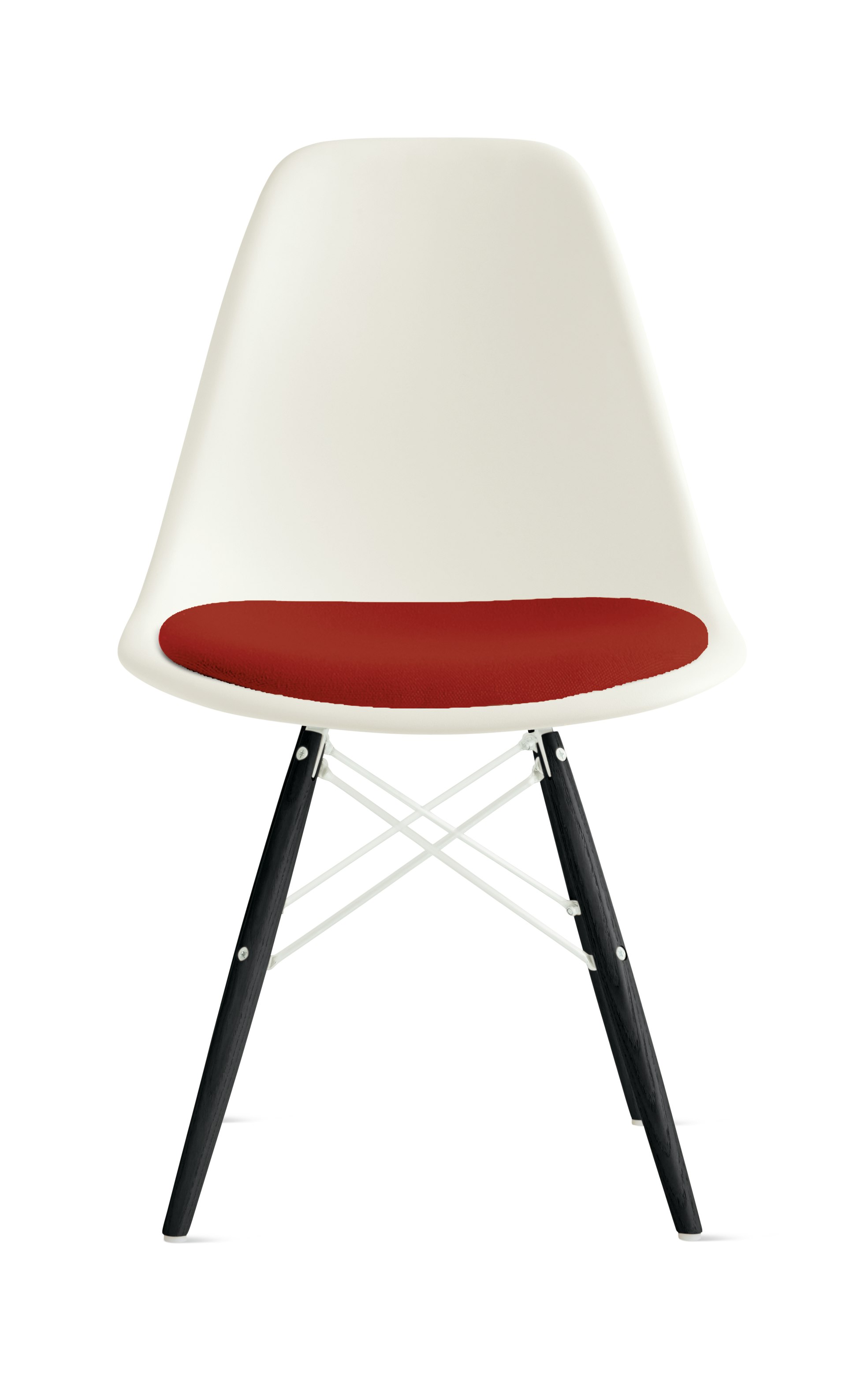 Eames Recycled Plastic Side Chair with Seat Pad