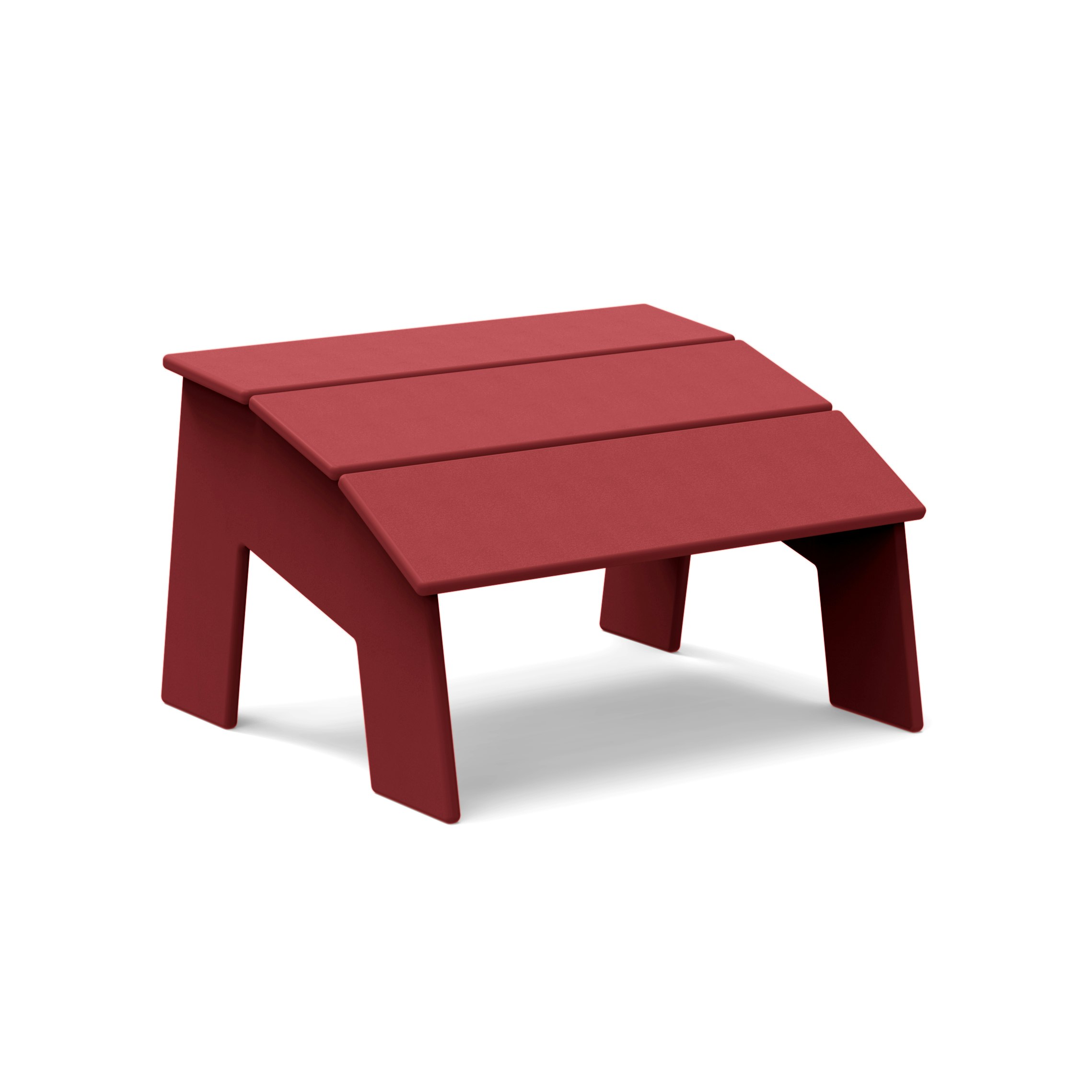 Adirondack Ottoman - Large,  Chili