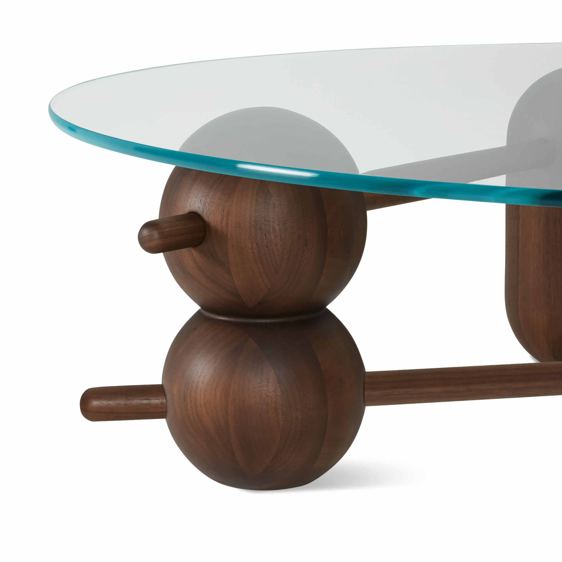 half moon coffee table