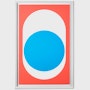 Nelson Pop Art Blue Dot Poster