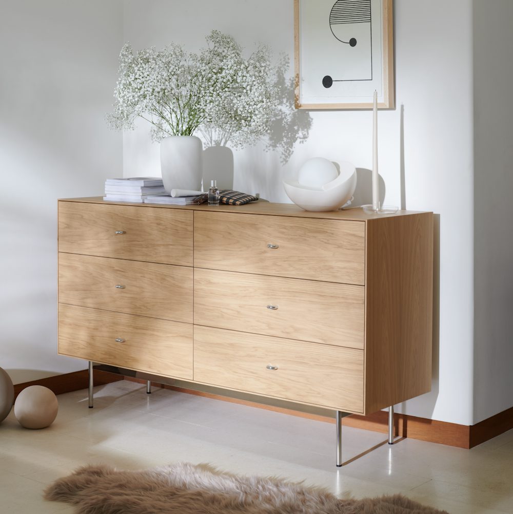 Loop Dresser, 6 Drawer