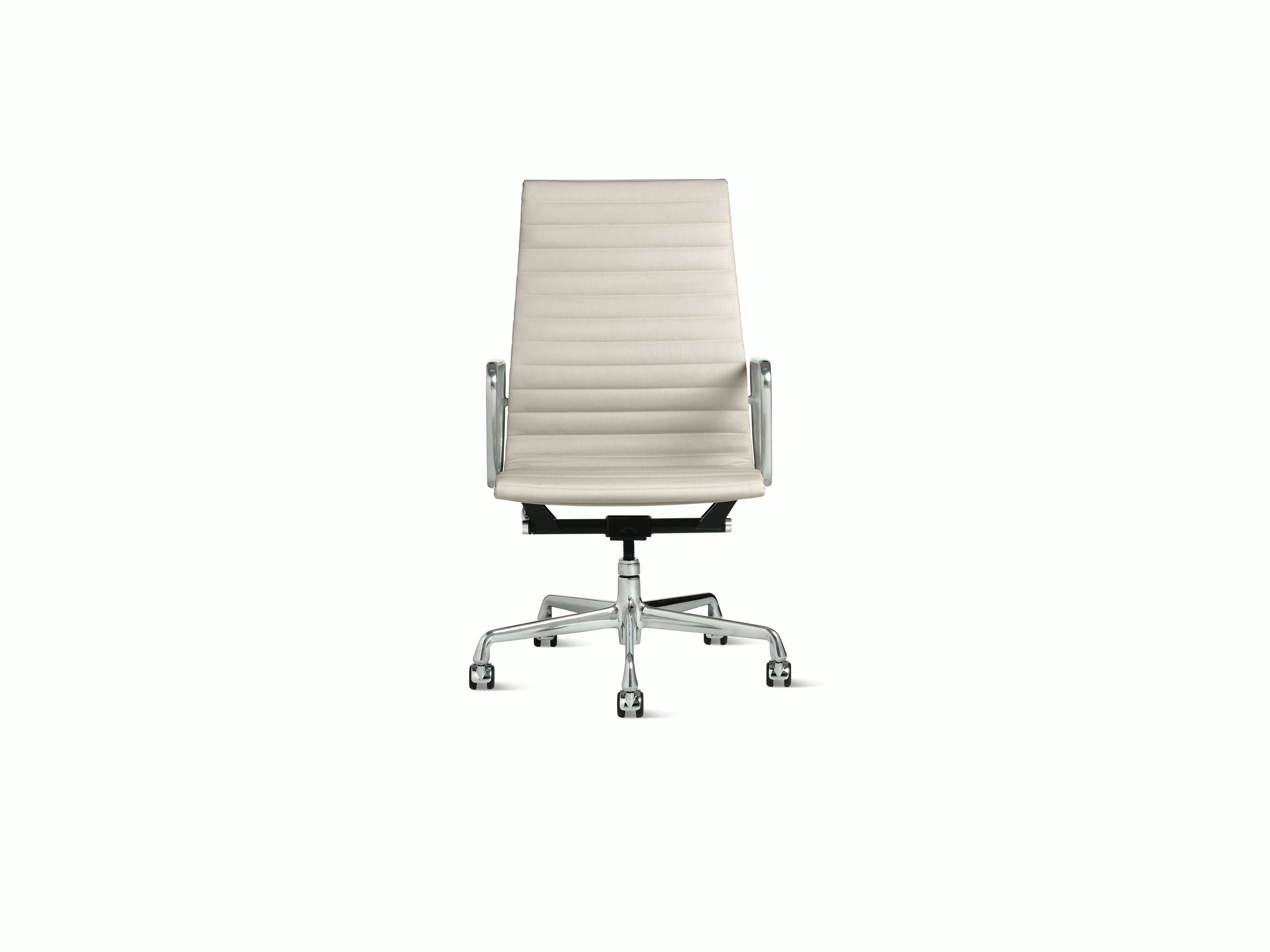 Eames Aluminum Group Chair - Executive Height,  Manual Lift