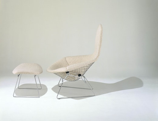 Bertoia Bird Lounge Chair and Ottoman Bertoia Bird Lounge Chair and Ottoman