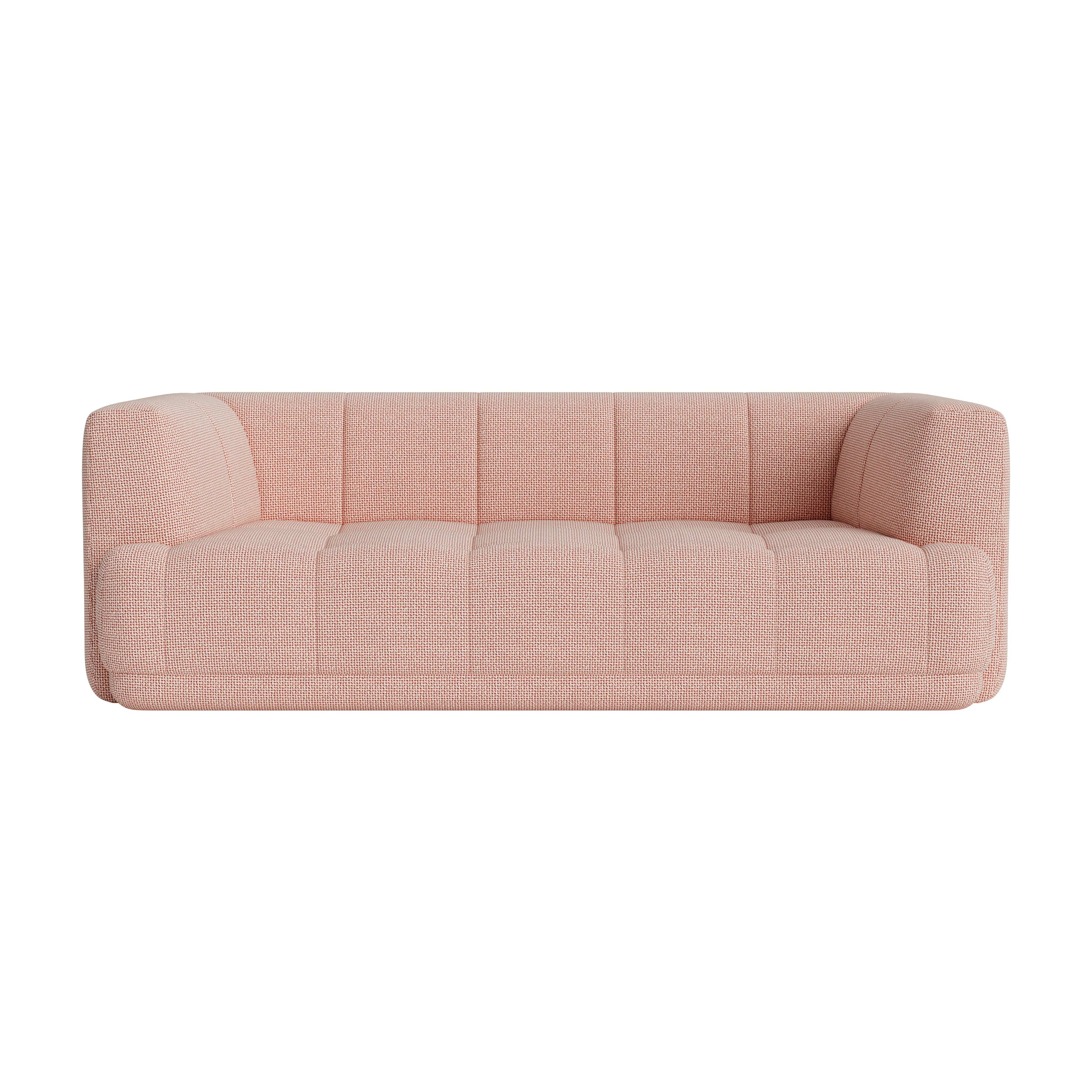 Quilton 2-Seat Sofa - Tartaglia, 861 Red White