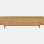 Raleigh Media Unit - 82",  Oak"
