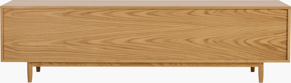 Raleigh Media Unit - 82",  Oak"
