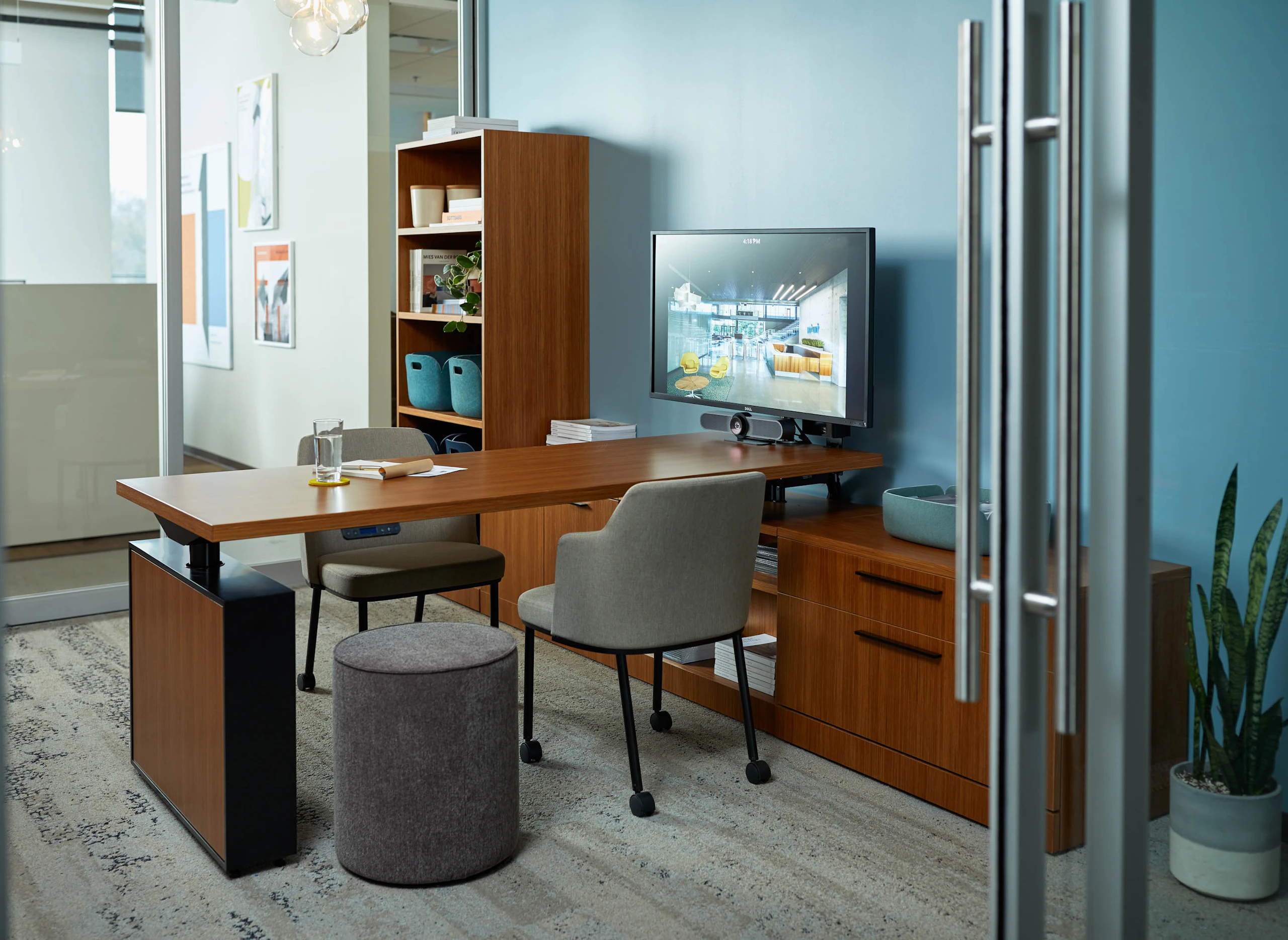 reff profiles height adjustable private office