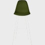 Eames Upholstered Molded Plastic Stool