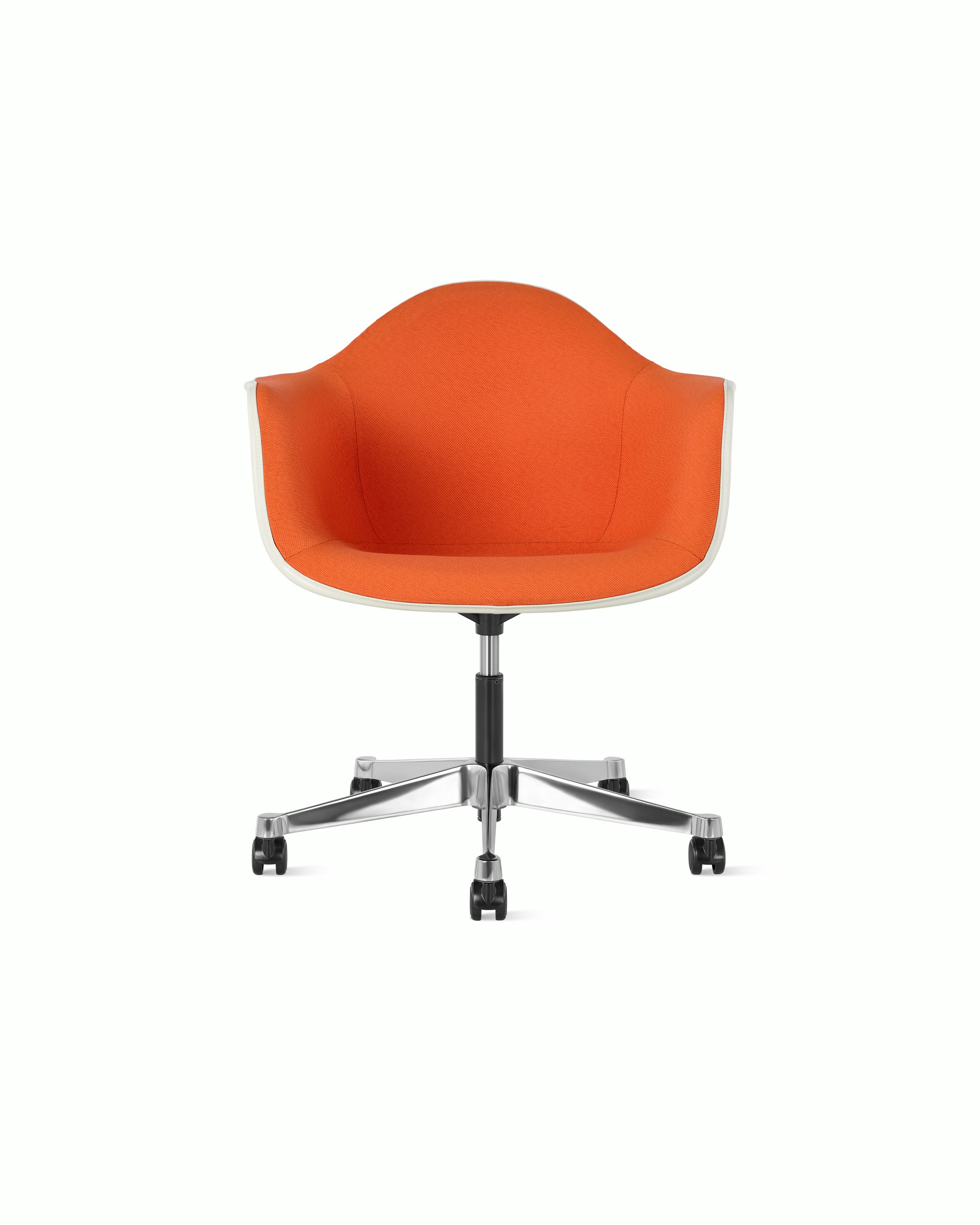Eames Upholstered Molded Plastic Task Armchair