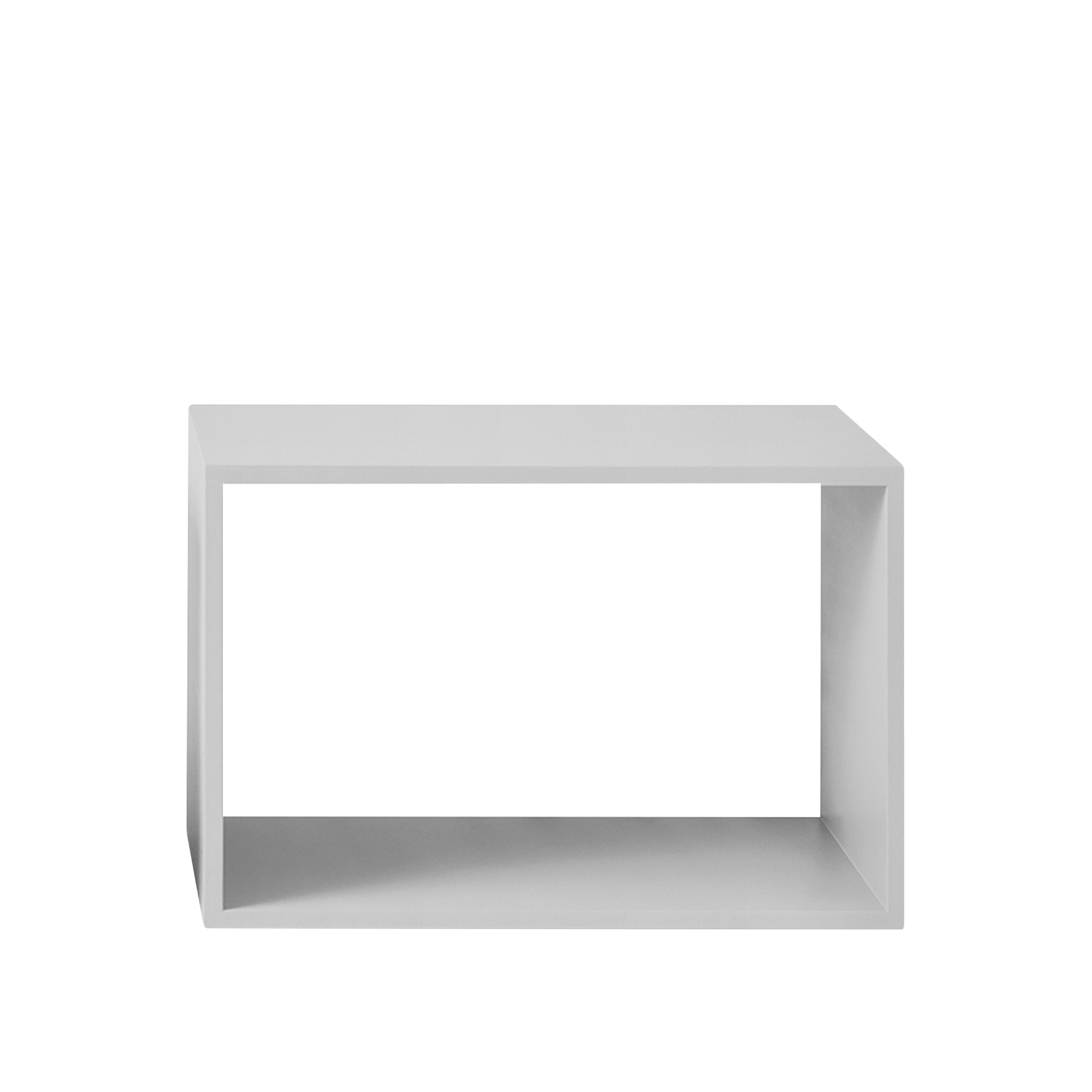Stacked Storage Module,  Large-Open\FINISH: Light Grey