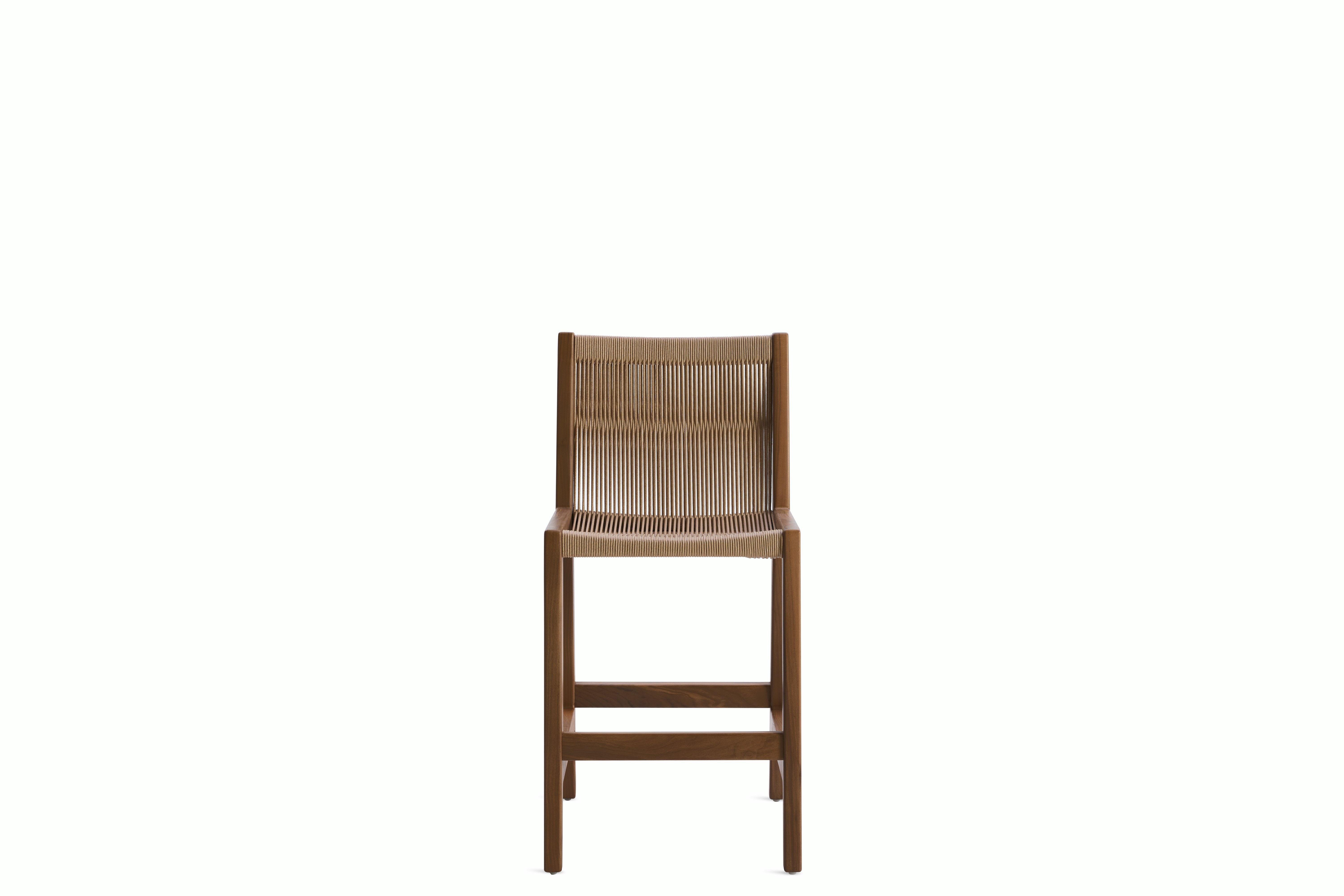 Duet Counter Stool - walnut