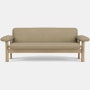 Brasilia Sofa - Natural Oak, Audo Boucle, Driftwood