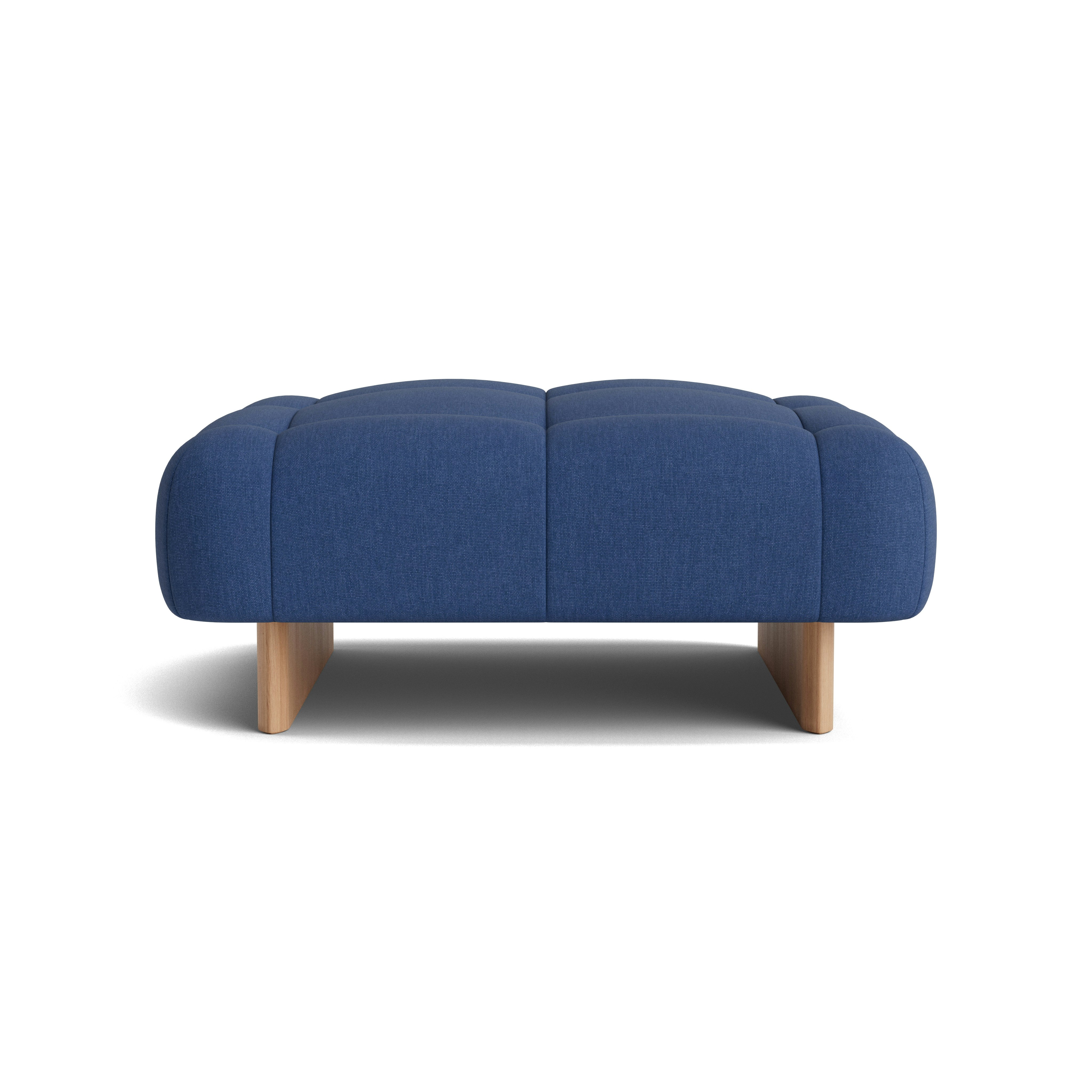 Quilton Lift Ottoman - Metaphor, Parachute, Lacquered Oak