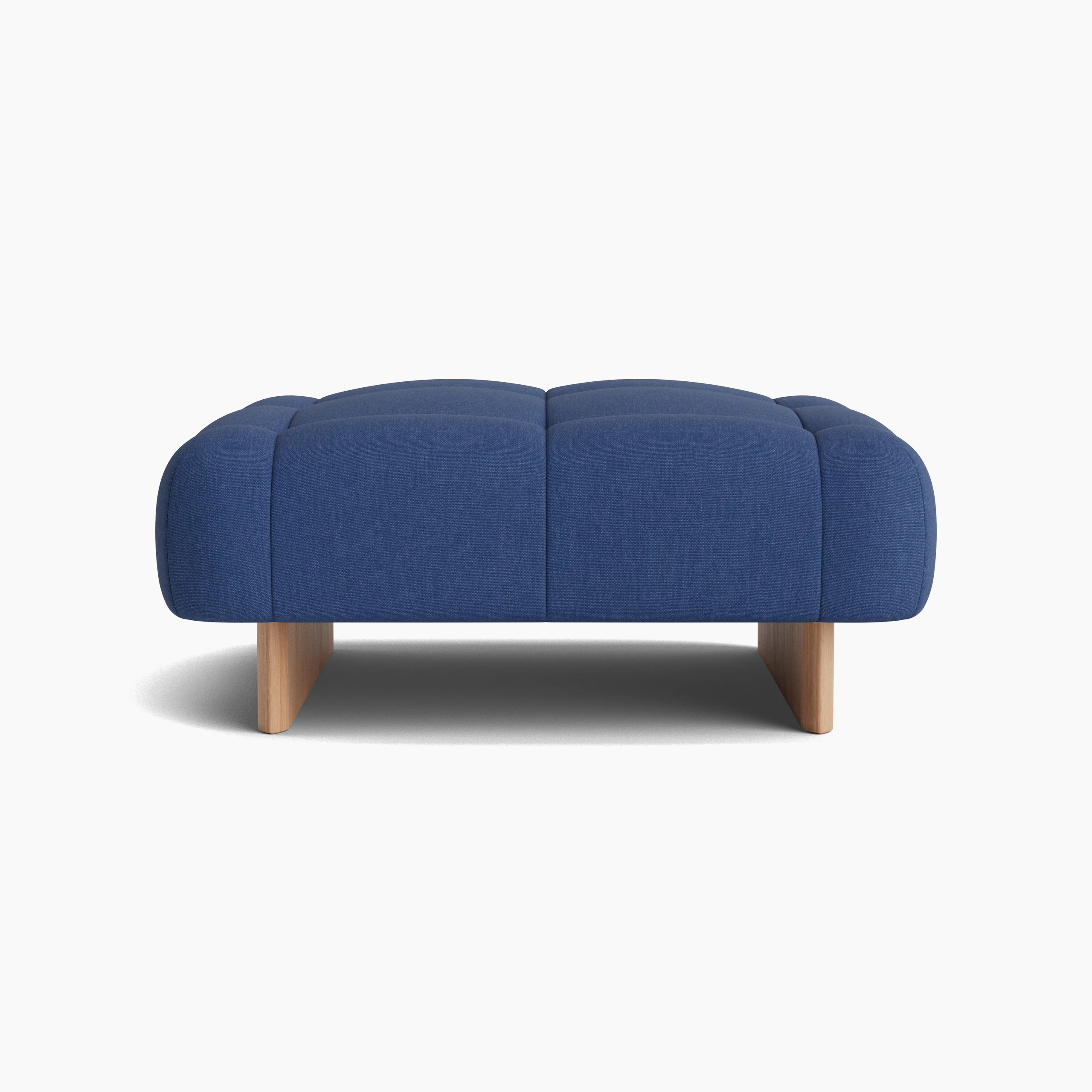 Quilton Lift Ottoman - Metaphor, Parachute, Lacquered Oak