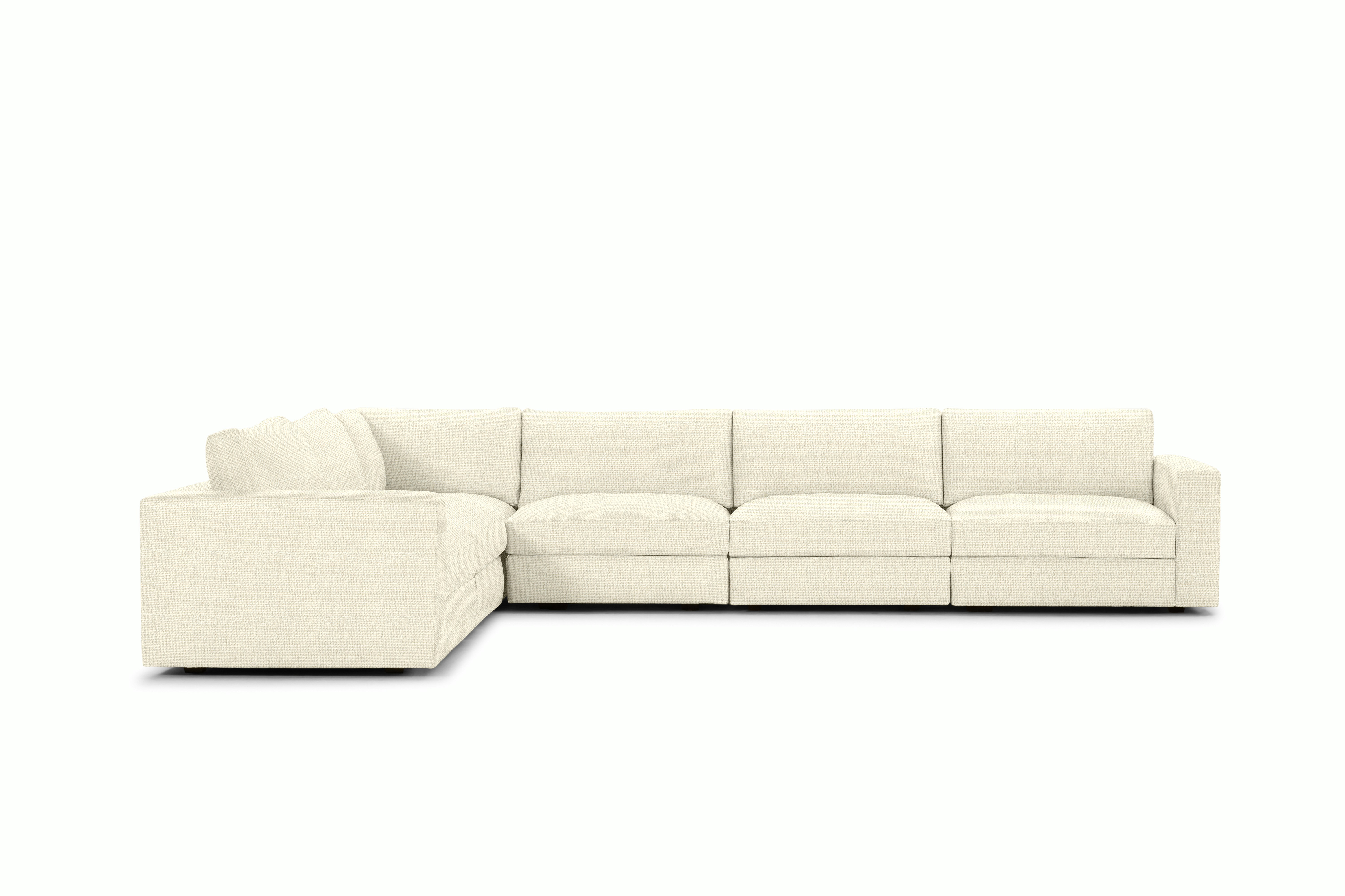 Reid Corner Sectional, L-Shaped Six Seater