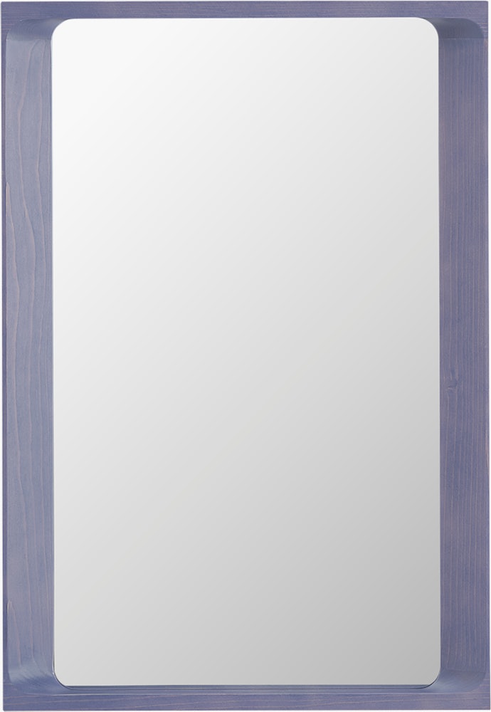 Arced Mirror, Small in Light Lilac