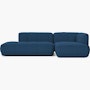 Quilton Sectional Chaise Quilton One-Arm Sectional