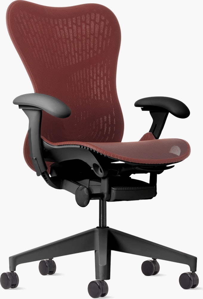 Mirra 2 Chair in Graphite with Cordovan Butterfly Suspension