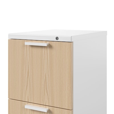 Series 2 Mobile Pedestal Veneer Front