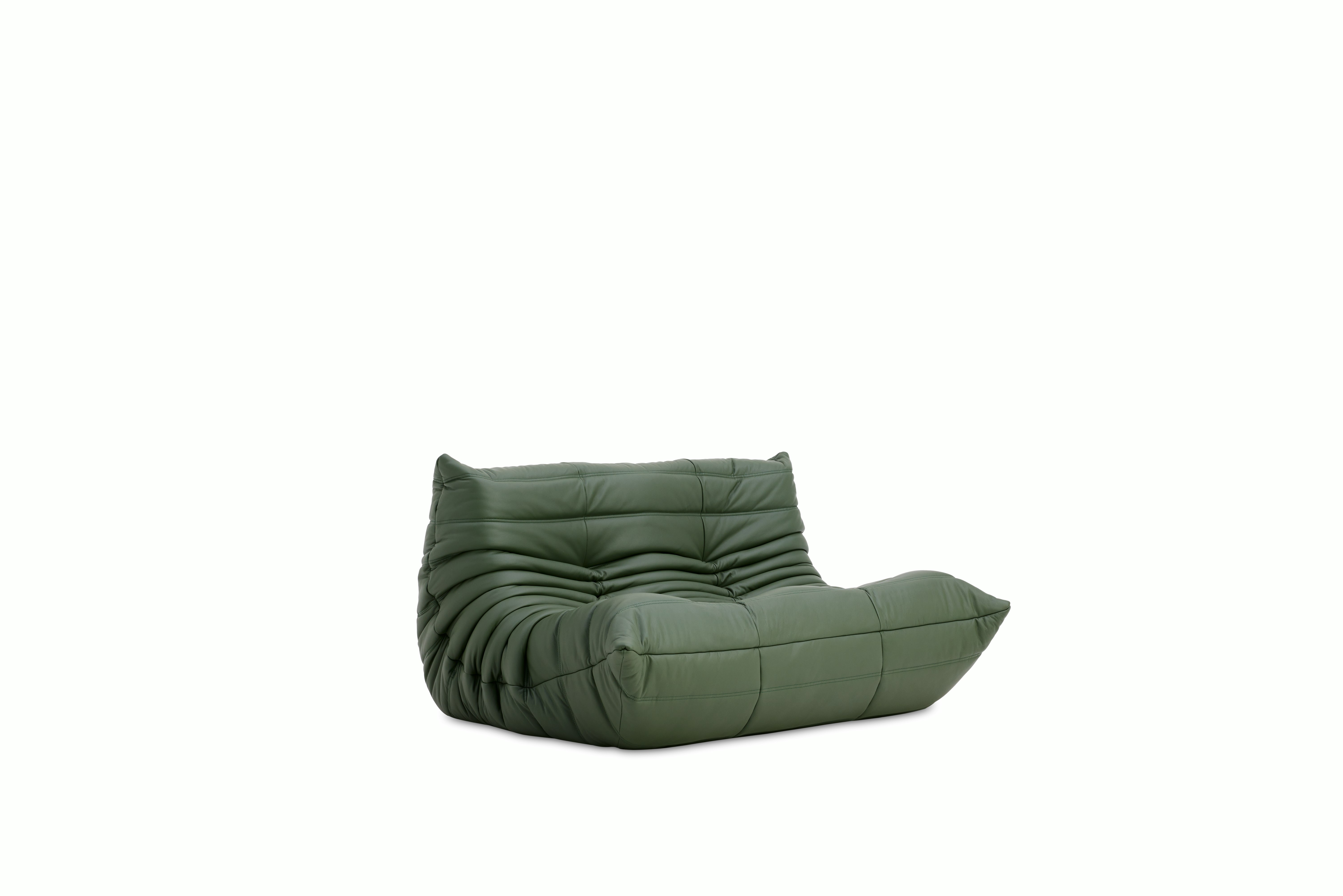 TOGO Loveseat - Opera Leather,  olive