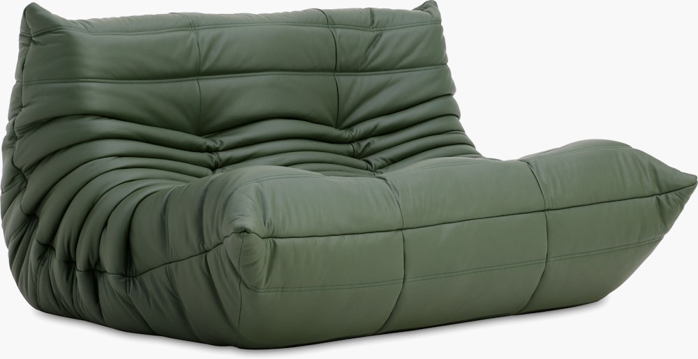 TOGO Loveseat - Opera Leather,  olive