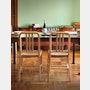 1006 Navy Wood Chair