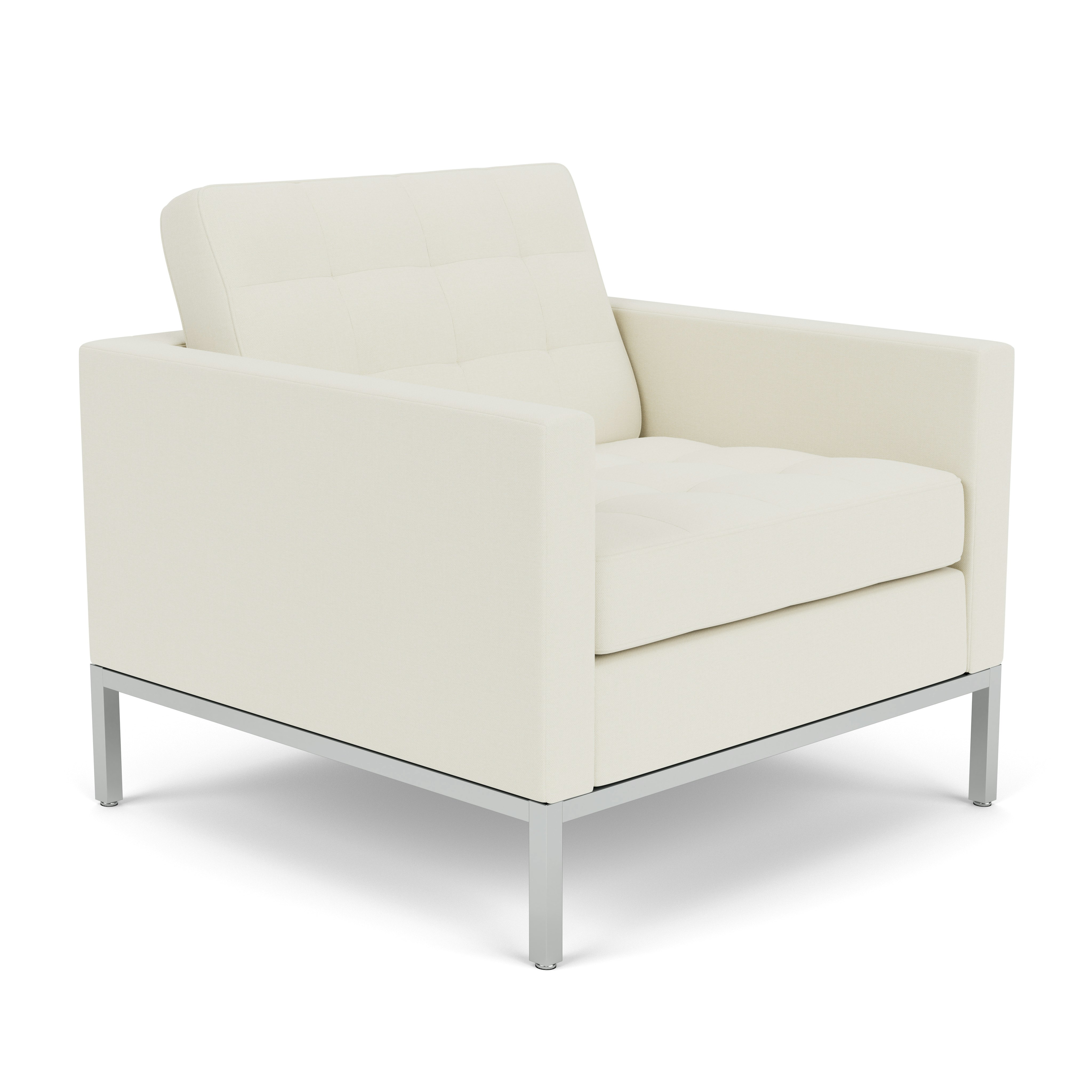 Florence Knoll Lounge Chair -  Crossroads, Pearl