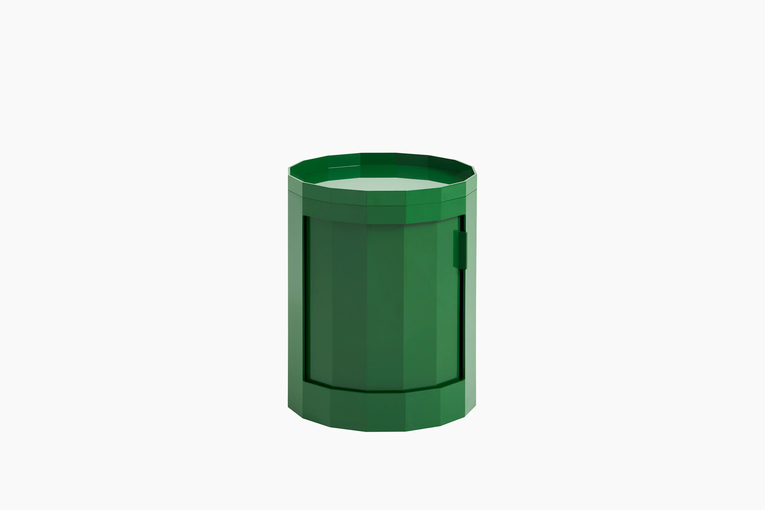 Facet Storage Cabinet - Short, Spinach Green