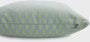 Pepitas Pillow Detail, Yellow and Grey
