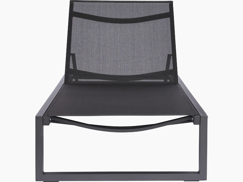 Eos Chaise Lounge in Black