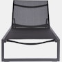 Eos Chaise Lounge in Black