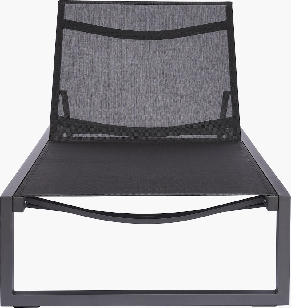 Eos Chaise Lounge in Black