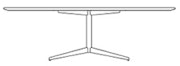 Oval - 96" Laminate